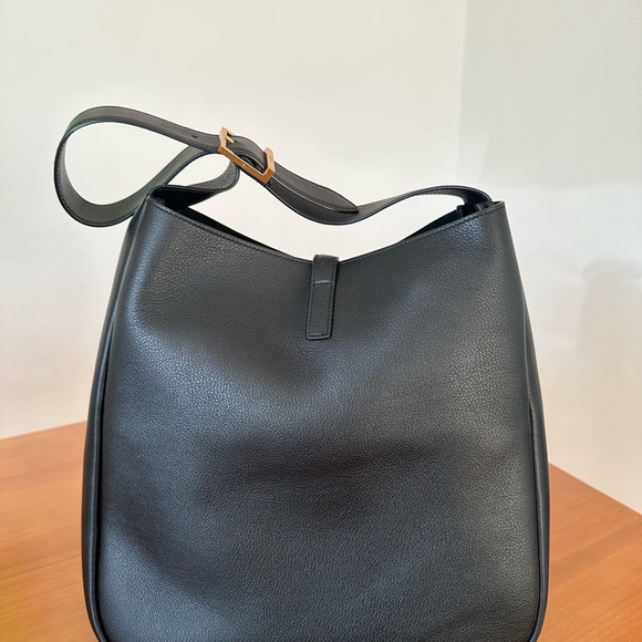 - Saint Laurent le 5 a 7 supple large shopper - Picture 3 of 9